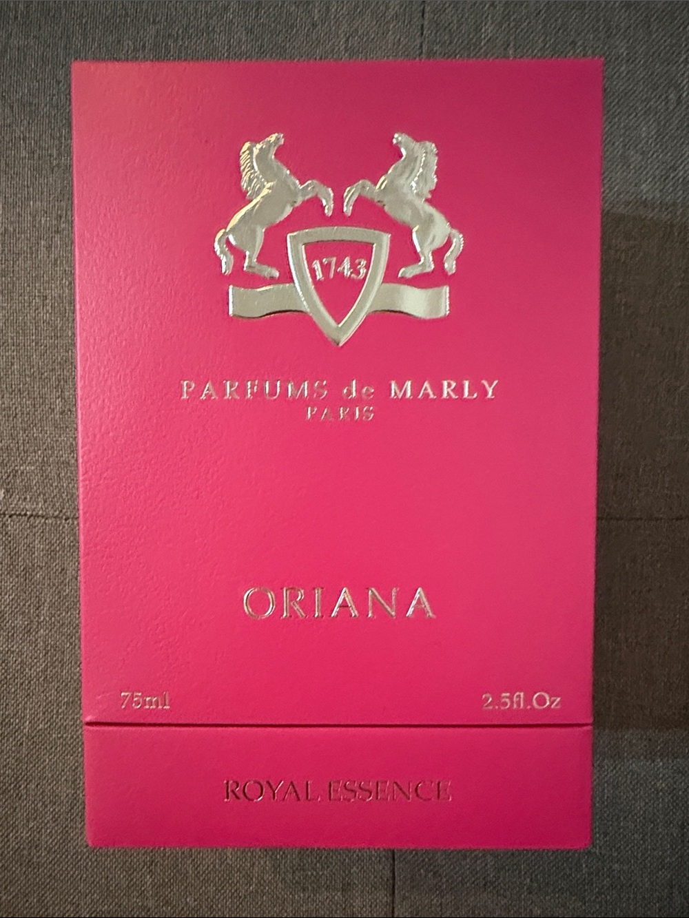 PARFUMS DE MARLY Oriana - eau de parfum 2.5oz = 75mL NEW IN BOX WITHOUT PLASTIC